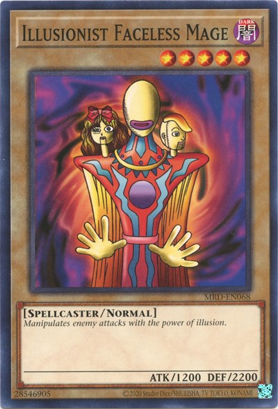 Illusionist Faceless Mage (MRD-EN068) [Metal Raiders (25th Anniversary Edition)]