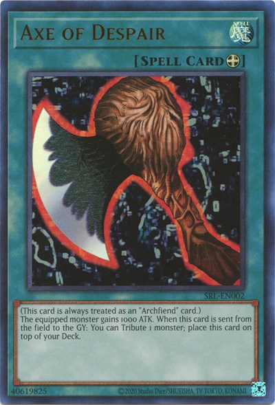 Axe of Despair (SRL-EN002) [Spell Ruler (25th Anniversary Edition)]