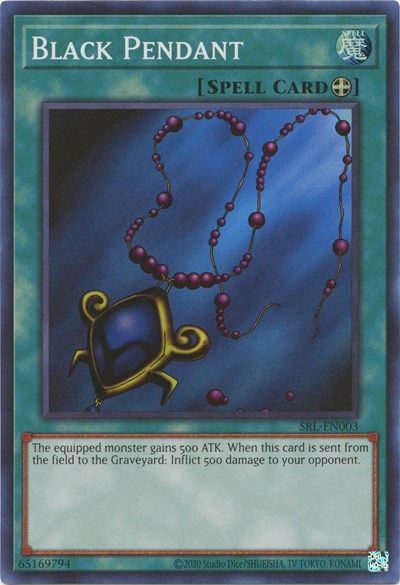 Black Pendant (SRL-EN003) [Spell Ruler (25th Anniversary Edition)]
