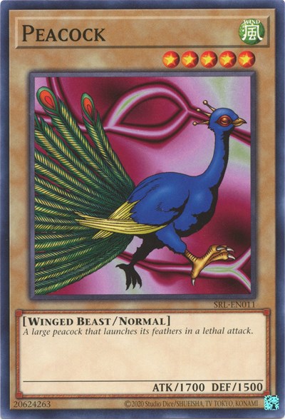 Peacock (SRL-EN011) [Spell Ruler (25th Anniversary Edition)]