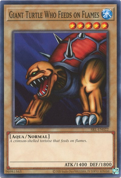 Giant Turtle Who Feeds on Flames (SRL-EN022) [Spell Ruler (25th Anniversary Edition)]