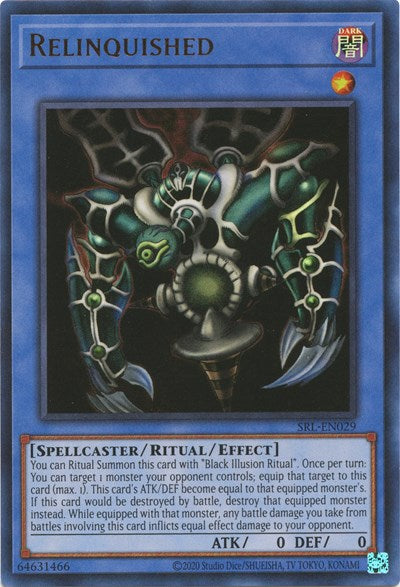 Relinquished (SRL-EN029) [Spell Ruler (25th Anniversary Edition)]