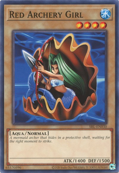 Red Archery Girl (SRL-EN030) [Spell Ruler (25th Anniversary Edition)]