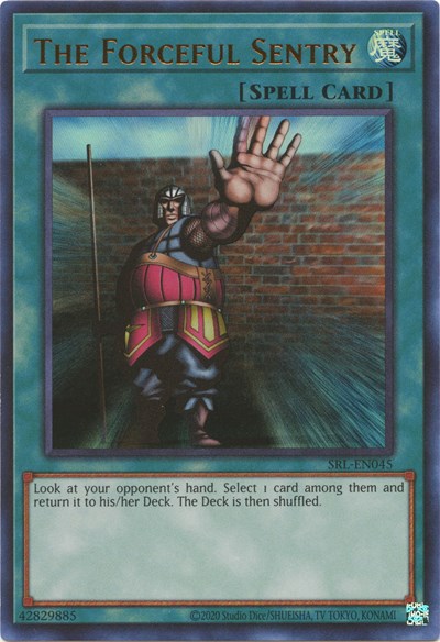 The Forceful Sentry (SRL-EN045) [Spell Ruler (25th Anniversary Edition)]