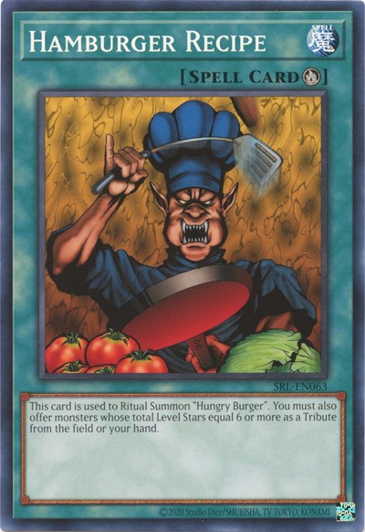 Hamburger Recipe (SRL-EN063) [Spell Ruler (25th Anniversary Edition)]