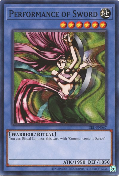 Performance of Sword (SRL-EN067) [Spell Ruler (25th Anniversary Edition)]