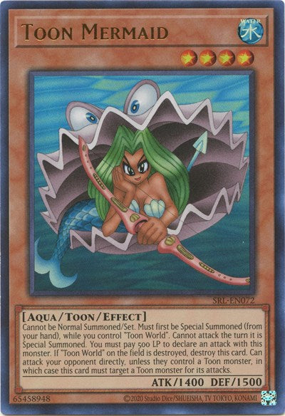 Toon Mermaid (SRL-EN072) [Spell Ruler (25th Anniversary Edition)]