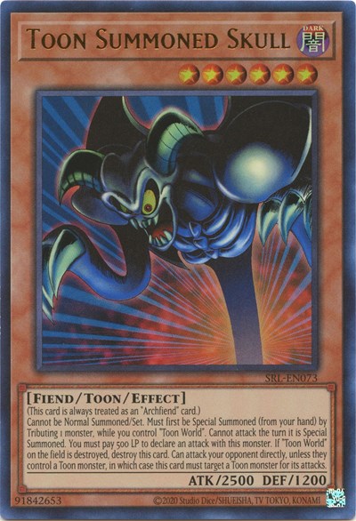 Toon Summoned Skull (SRL-EN073) [Spell Ruler (25th Anniversary Edition)]