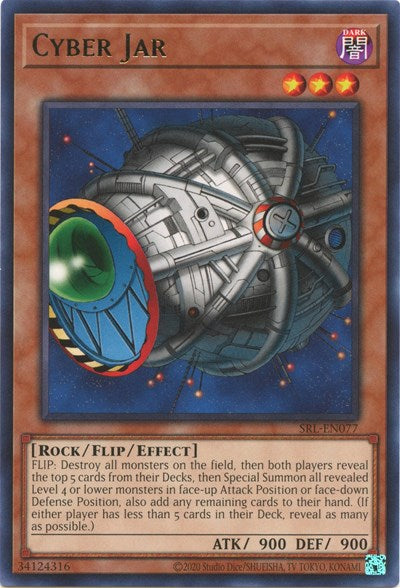 Cyber Jar (SRL-EN077) [Spell Ruler (25th Anniversary Edition)]