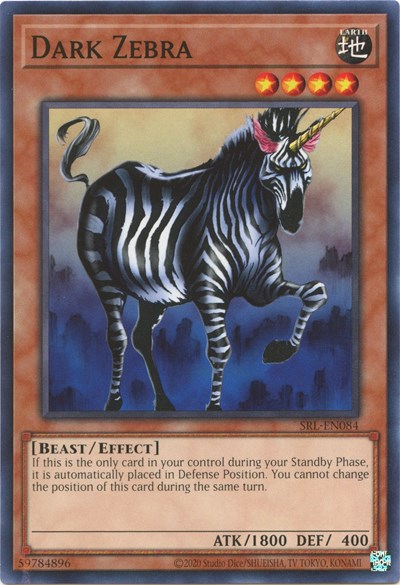 Dark Zebra (SRL-EN084) [Spell Ruler (25th Anniversary Edition)]