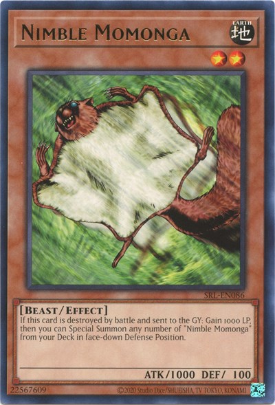 Nimble Momonga (SRL-EN086) [Spell Ruler (25th Anniversary Edition)]