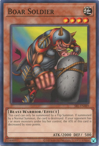 Boar Soldier (SRL-EN089) [Spell Ruler (25th Anniversary Edition)]