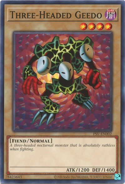 Three-Headed Geedo (PSV-EN002) [Pharaoh's Servant (25th Anniversary Edition)]