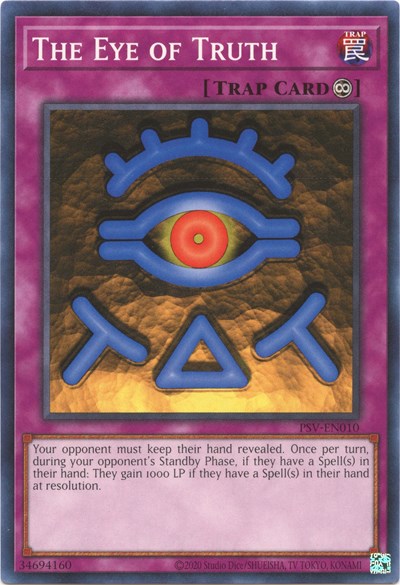 The Eye of Truth (PSV-EN010) [Pharaoh's Servant (25th Anniversary Edition)]