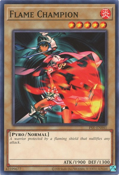 Flame Champion (PSV-EN041) [Pharaoh's Servant (25th Anniversary Edition)]