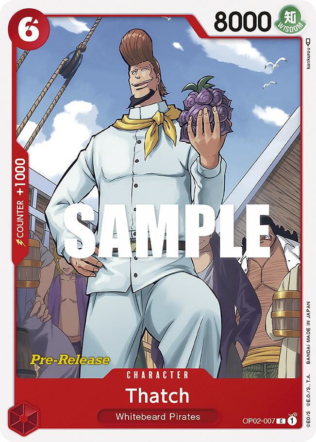 Thatch (OP02-007) [Paramount War Pre-Release Cards]