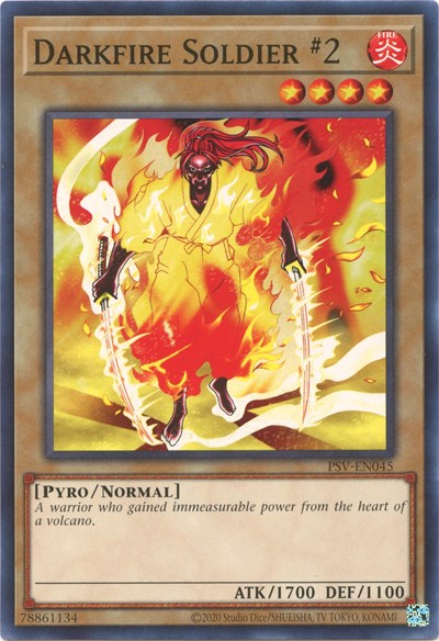 Darkfire Soldier #2 (PSV-EN045) [Pharaoh's Servant (25th Anniversary Edition)]