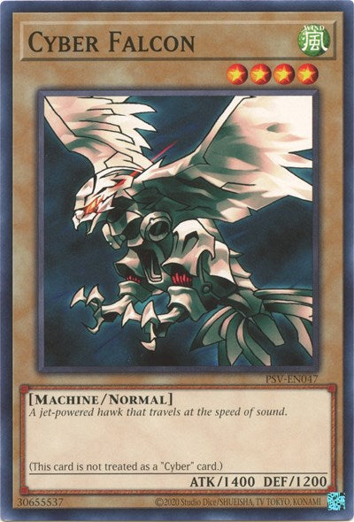 Cyber Falcon (PSV-EN047) [Pharaoh's Servant (25th Anniversary Edition)]