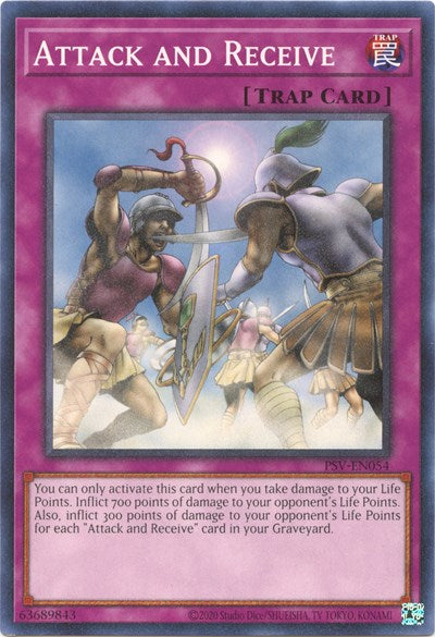 Attack and Receive (PSV-EN054) [Pharaoh's Servant (25th Anniversary Edition)]