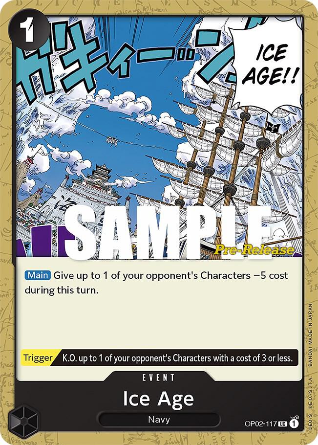 Ice Age (OP02-117) [Paramount War Pre-Release Cards]