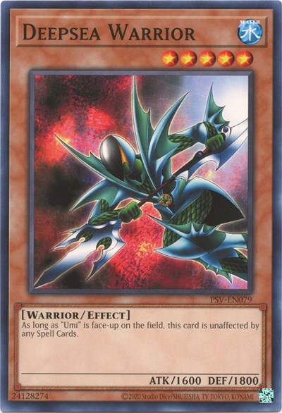Deepsea Warrior (PSV-EN079) [Pharaoh's Servant (25th Anniversary Edition)]