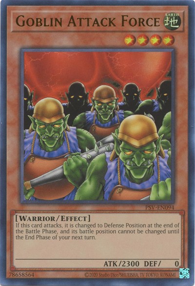Goblin Attack Force (PSV-EN094) [Pharaoh's Servant (25th Anniversary Edition)]