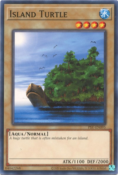 Island Turtle (PSV-EN095) [Pharaoh's Servant (25th Anniversary Edition)]