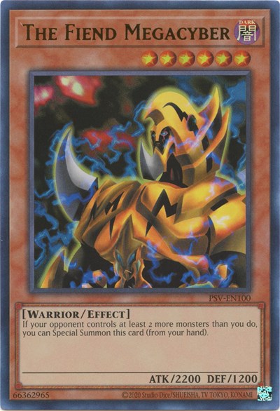 The Fiend Megacyber (PSV-EN100) [Pharaoh's Servant (25th Anniversary Edition)]