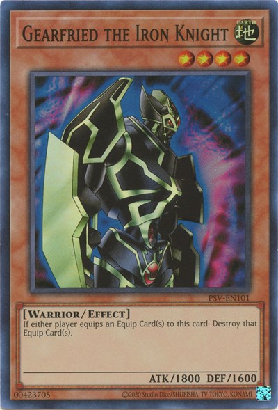 Gearfried the Iron Knight (PSV-EN101) [Pharaoh's Servant (25th Anniversary Edition)]