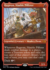 Ragavan, Nimble Pilferer (Foil Etched) (86) [March of the Machine: Multiverse Legends]