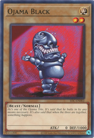 Ojama Black (IOC-EN002) [Invasion of Chaos (25th Anniversary Edition)]