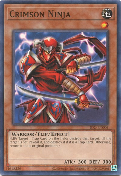 Crimson Ninja (IOC-EN006) [Invasion of Chaos (25th Anniversary Edition)]