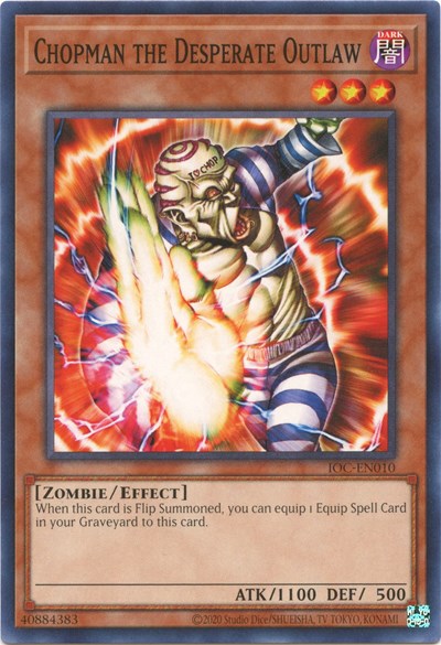Chopman the Desperate Outlaw (IOC-EN010) [Invasion of Chaos (25th Anniversary Edition)]