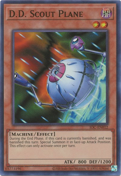 D.D. Scout Plane (IOC-EN012) [Invasion of Chaos (25th Anniversary Edition)]