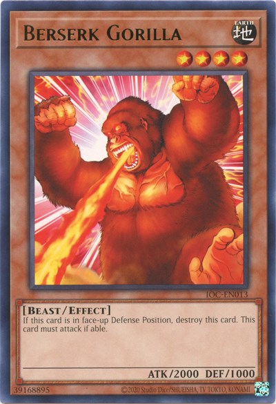 Berserk Gorilla (IOC-EN013) [Invasion of Chaos (25th Anniversary Edition)]