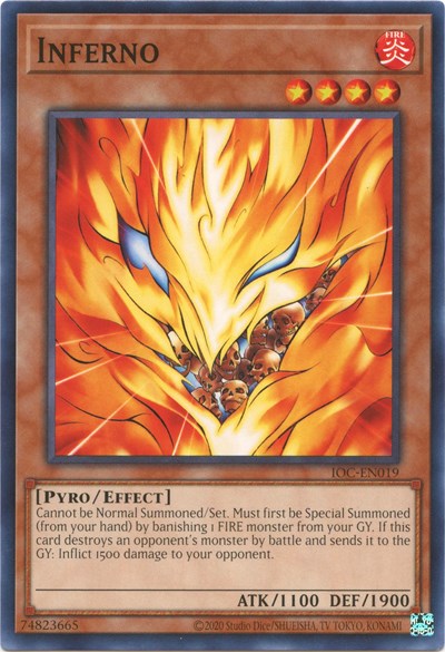 Inferno (IOC-EN019) [Invasion of Chaos (25th Anniversary Edition)]