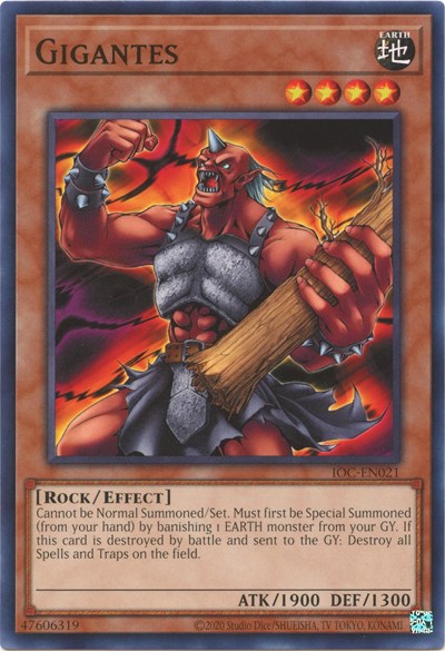 Gigantes (IOC-EN021) [Invasion of Chaos (25th Anniversary Edition)]