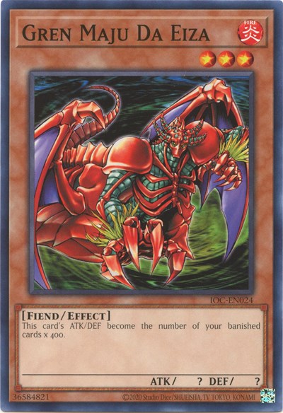 Gren Maju Da Eiza (IOC-EN024) [Invasion of Chaos (25th Anniversary Edition)]