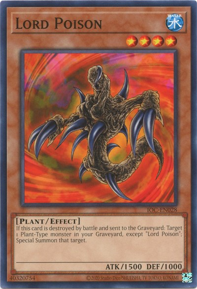 Lord Poison (IOC-EN028) [Invasion of Chaos (25th Anniversary Edition)]