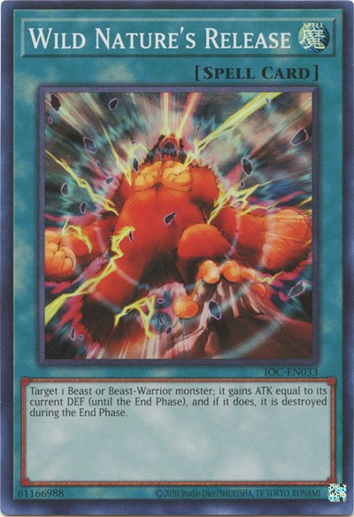 Wild Nature's Release (IOC-EN033) [Invasion of Chaos (25th Anniversary Edition)]