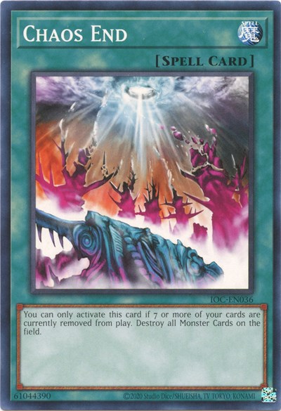 Chaos End (IOC-EN036) [Invasion of Chaos (25th Anniversary Edition)]