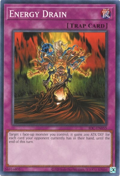 Energy Drain (IOC-EN055) [Invasion of Chaos (25th Anniversary Edition)]