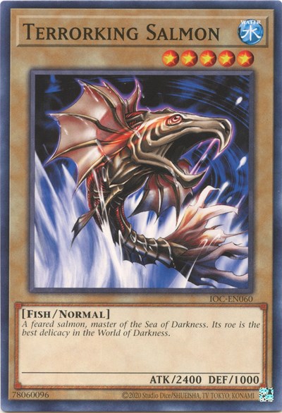 Terrorking Salmon (IOC-EN060) [Invasion of Chaos (25th Anniversary Edition)]