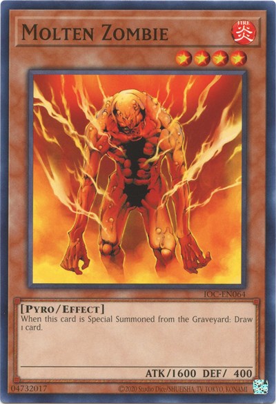 Molten Zombie (IOC-EN064) [Invasion of Chaos (25th Anniversary Edition)]