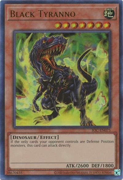 Black Tyranno (IOC-EN075) [Invasion of Chaos (25th Anniversary Edition)]