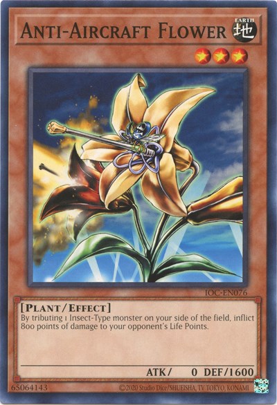 Anti-Aircraft Flower (IOC-EN076) [Invasion of Chaos (25th Anniversary Edition)]