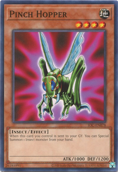 Pinch Hopper (IOC-EN078) [Invasion of Chaos (25th Anniversary Edition)]