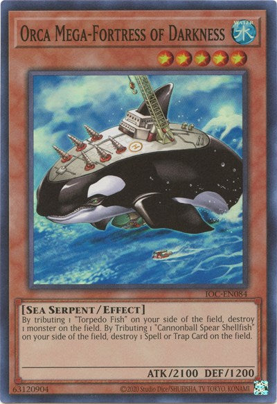 Orca Mega-Fortress of Darkness (IOC-EN084) [Invasion of Chaos (25th Anniversary Edition)]