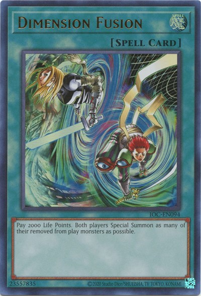 Dimension Fusion (IOC-EN094) [Invasion of Chaos (25th Anniversary Edition)]