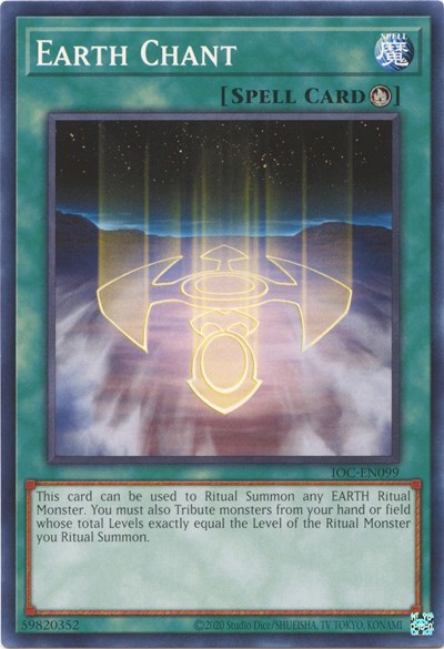 Earth Chant (IOC-EN099) [Invasion of Chaos (25th Anniversary Edition)]